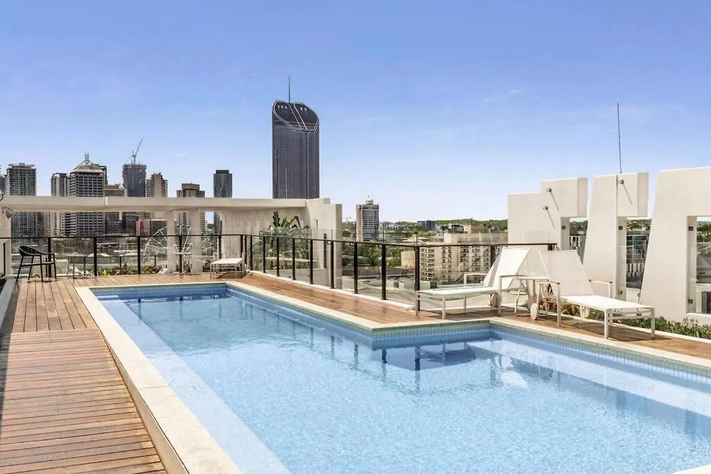 South Bank Central 1 Bedroom Apartment With Parking Brisbane 0*,  Australia